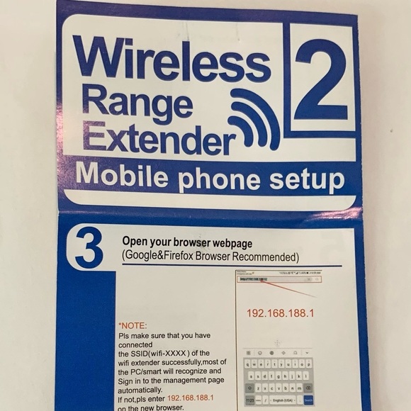 300 Mbps WiFi Extender WiFi Booster WiFi Repeater Internet Booster - Picture 6 of 7